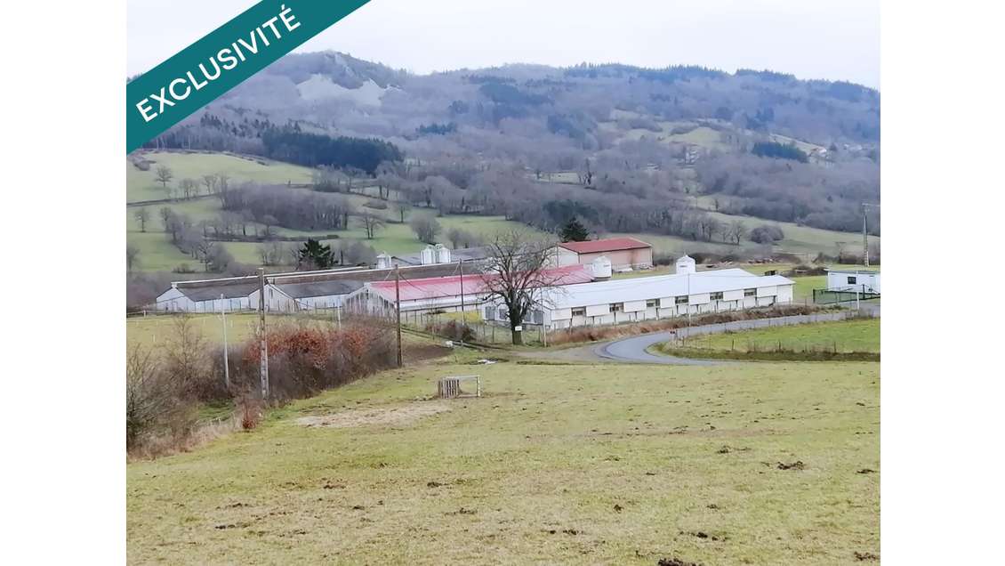 Vente stockage pro 1850m² couverts à Isserteaux 