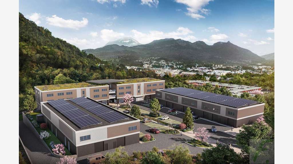 Vente entrepôt 345m² à Chambéry ZA Côte-Rousse