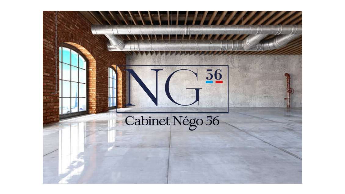 Vente entrepôt isolé 345m² sur 1300m² à Locminé