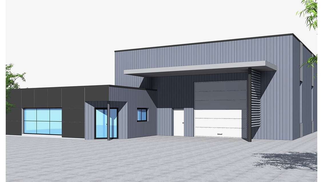 Vente entrepôt et bureau 1153m² à Montmorot