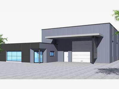 Vente entrepôt et bureau 1153m² à Montmorot
