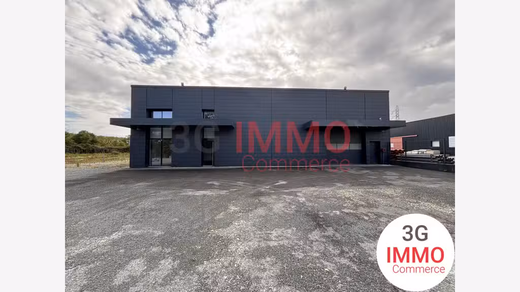 Vente entrepôt 300m² sur 1ha proche Saintes