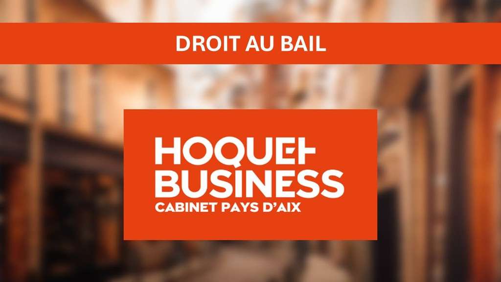 Droit au bail 38m² emplacement premium Aix centre