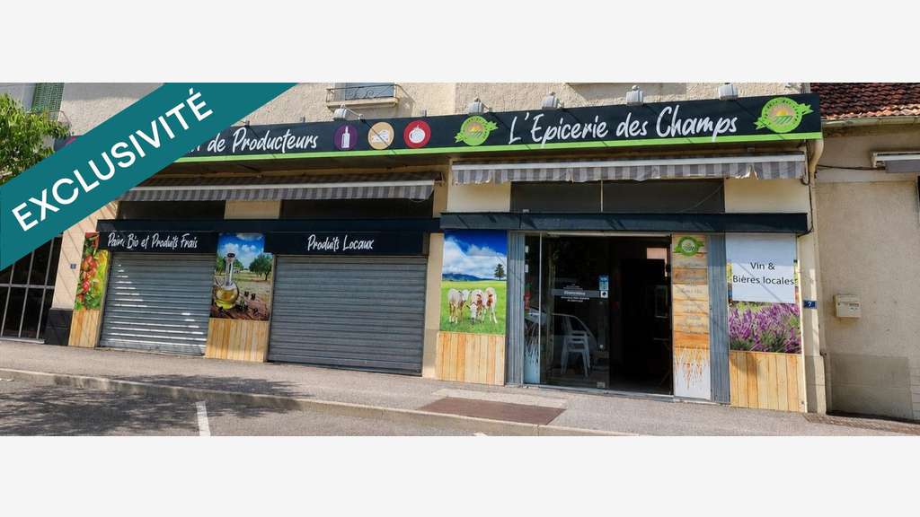 Vente local commercial 170m² à Château-Arnoux