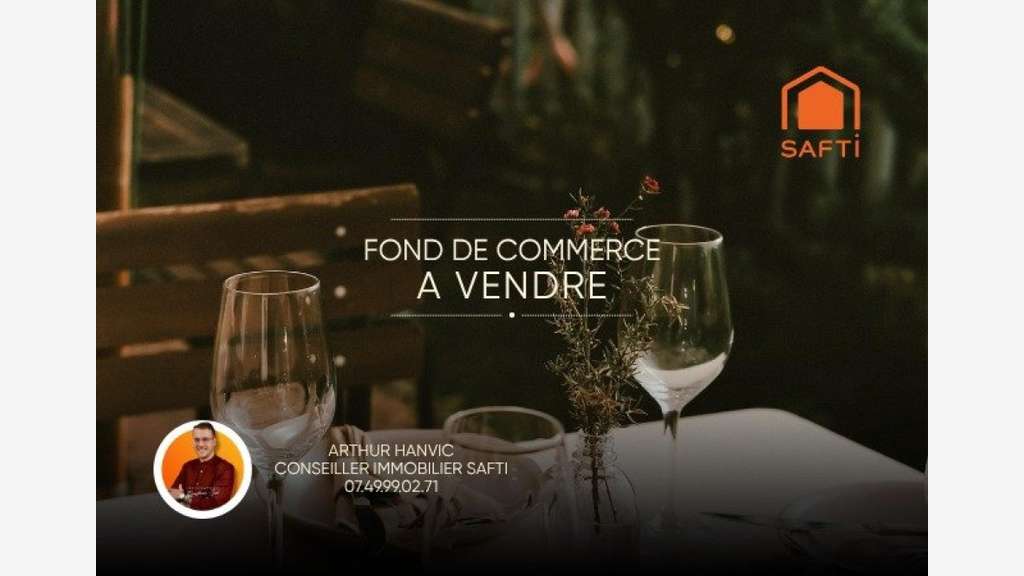 Cession droit au bail de 168m² à Concarneau