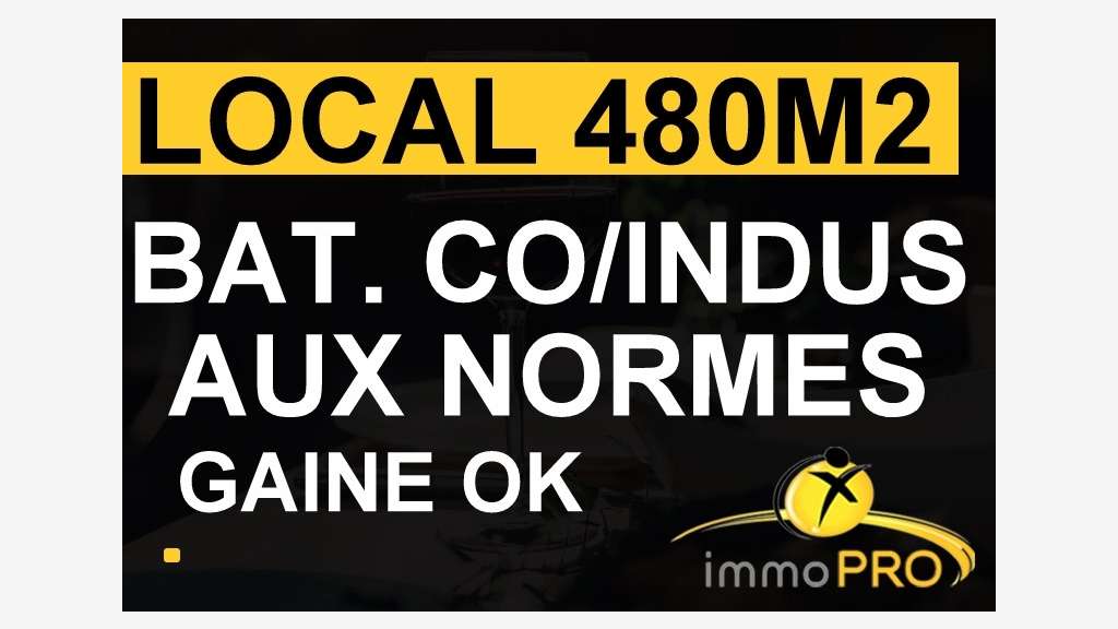 Location local 475m² clé en main à Lyon Montchat