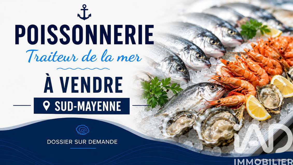 Vente poissonnerie Traiteur à Saint-Fort