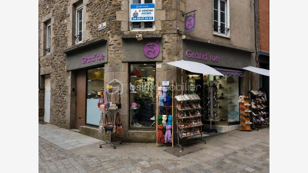Vente droit de bail empl premium Dinan centre 