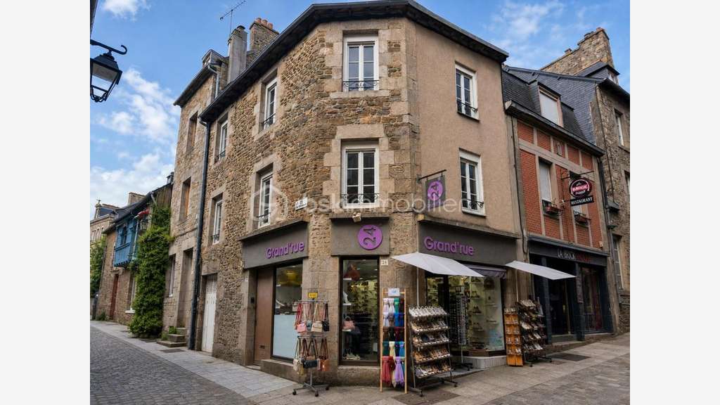 Vente droit de bail empl premium Dinan centre 
