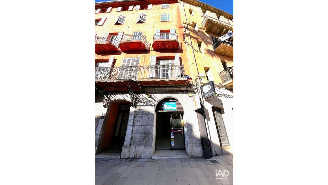 Vente murs commerciaux 31m² au centre de Grasse