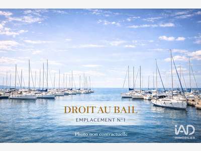 Droit au bail boutique 40m² empl N°1 à Gruissan