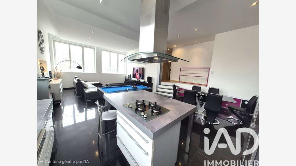 AV loft lumineux 135m² Herserange résidence calme