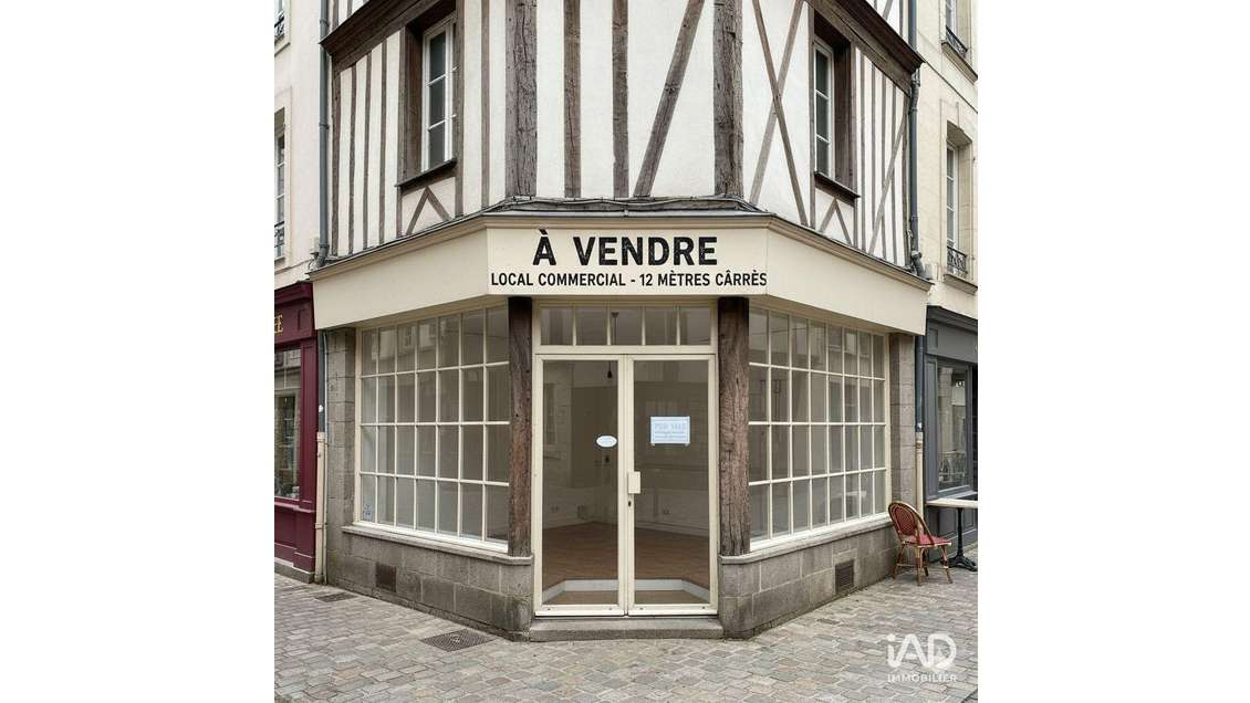 Vente local 12m² centre historique d’Honfleur
