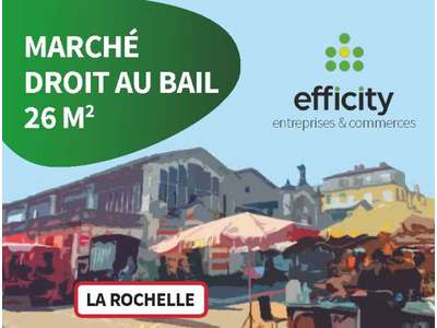 Cession droit au bail Locaux commerciaux - Boutiques à La Rochelle