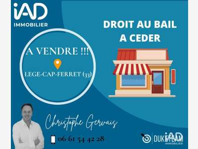 Droit au bail empl exceptionnel à Lège-Cap-Ferret