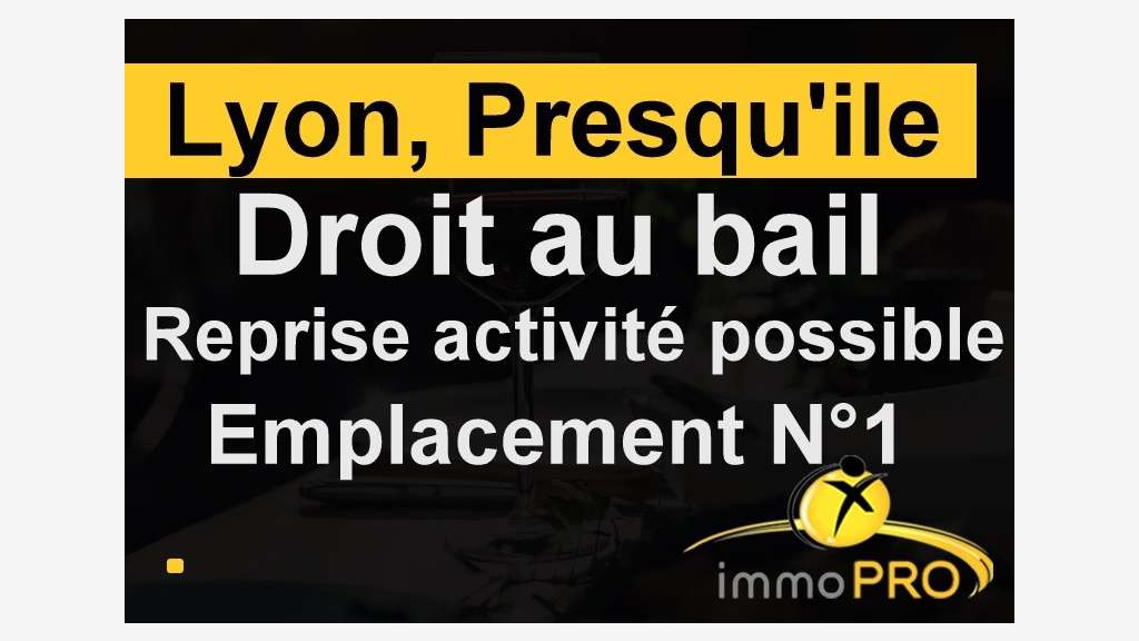Vente local commercial de 65m² à Lyon