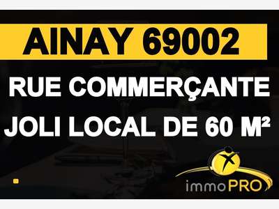Vente local 60m² rue très commerçante Lyon Ainay