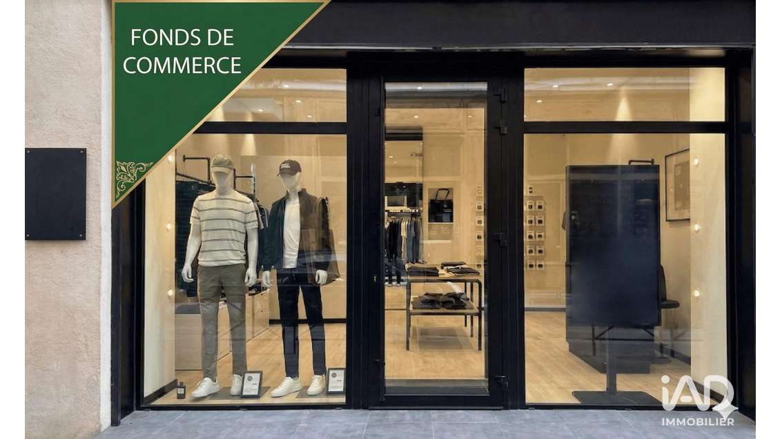 Vente boutique 42m²à Marseille 13006 rue Montgrand