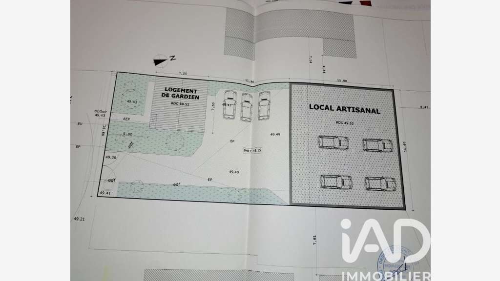 Vente local activité + habitation à Meaux