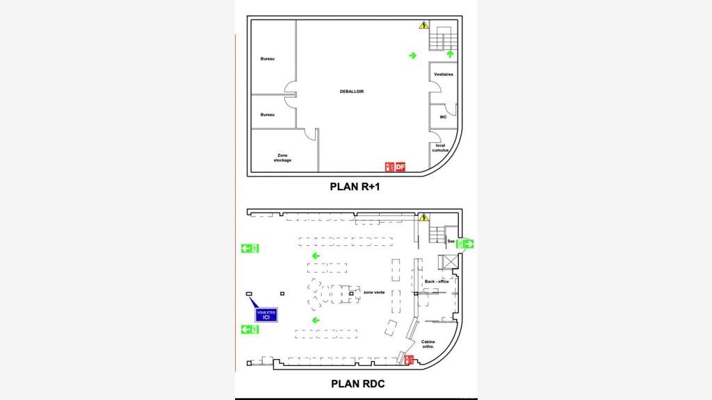 Droit au bail boutique 270m² à Montivilliers