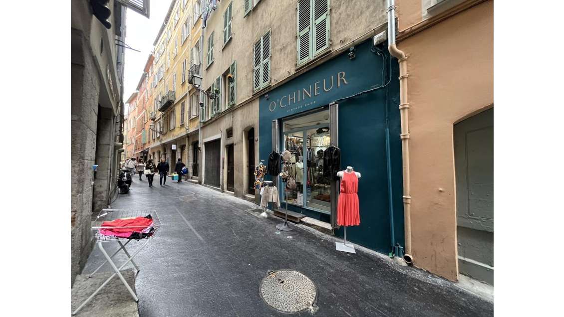 Droit au bail de 57m² rue Benoît Bunico Vieux Nice