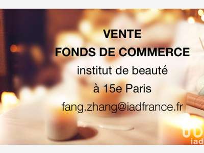 Vente boutique 45m² au pied du métro à Paris 15e