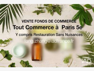 Vente local 70m² quartier prestigieux de Paris