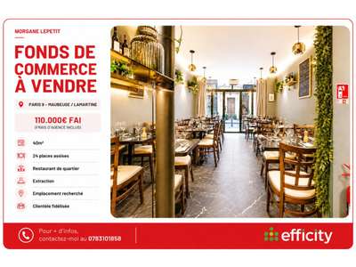 Vente Locaux commerciaux - Boutiques à Paris 9e