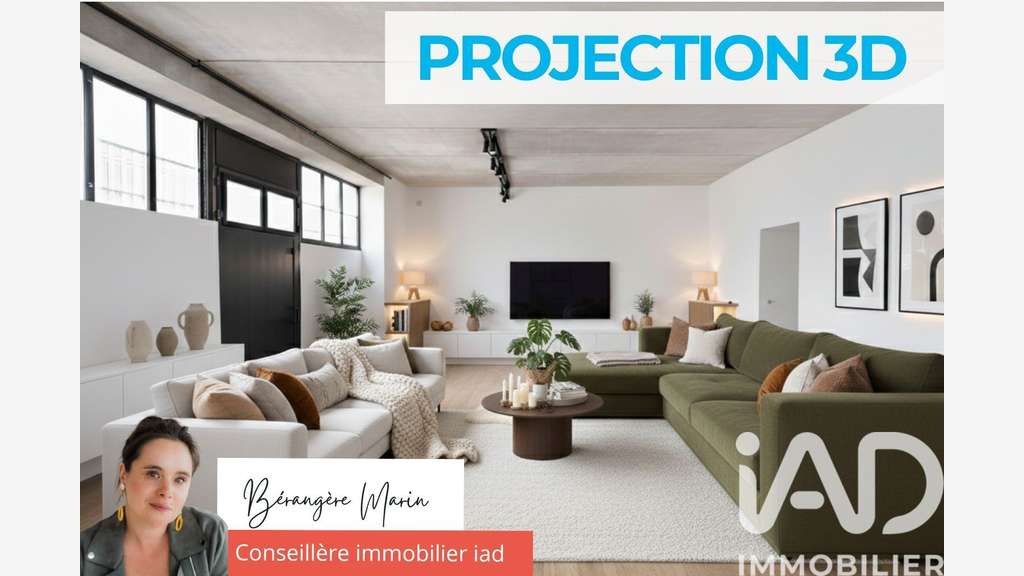 Vente plateau à aménager 85m² Saint-Étienne centre