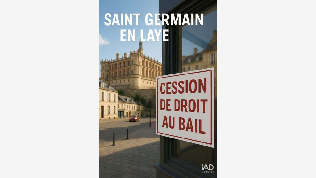 Cession de bail boutique à Saint-Germain-en-Laye