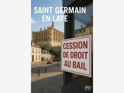 Cession de bail boutique à Saint-Germain-en-Laye