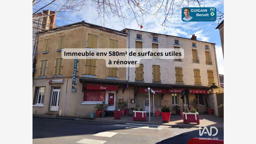 Vente locaux à Saint-Germain-Lembron
