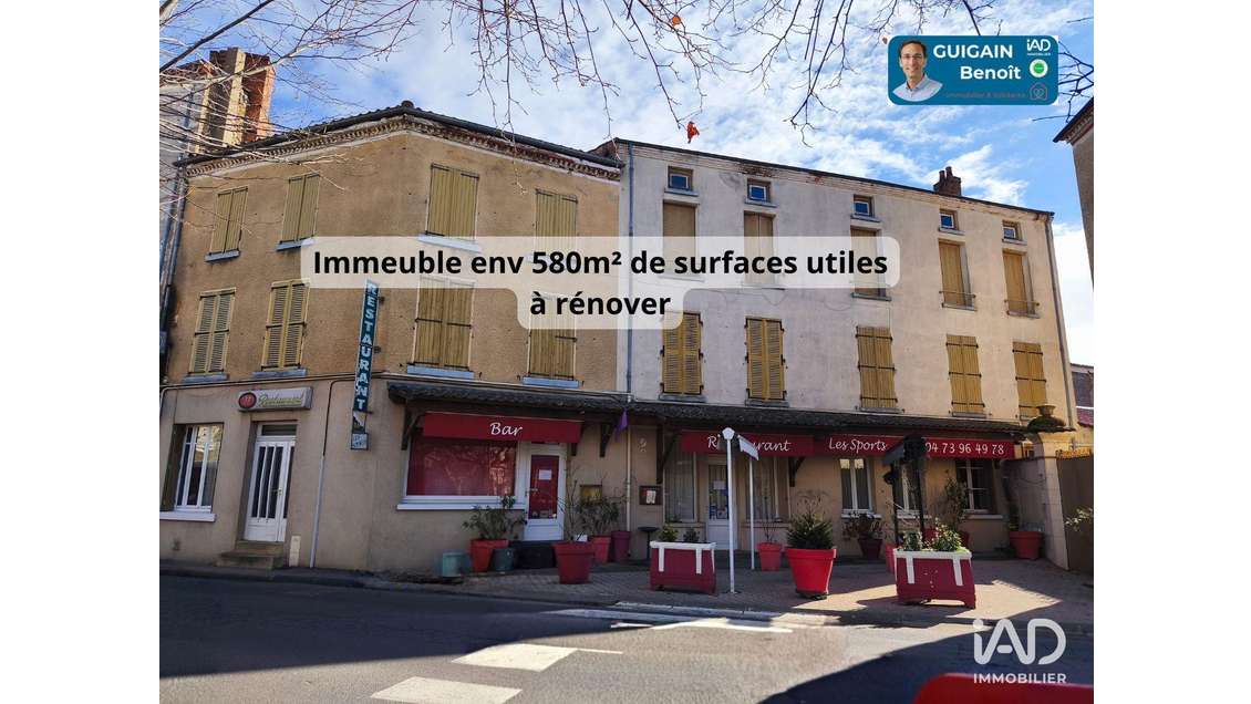 Vente locaux à Saint-Germain-Lembron