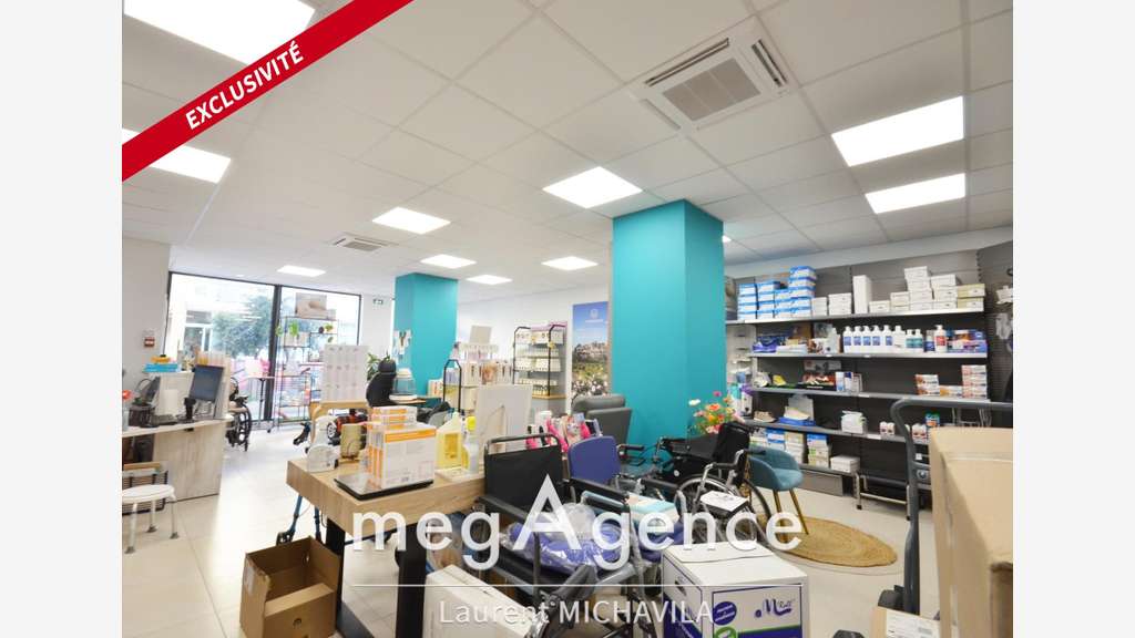 AV local commercial 103m² Valras-Plage axe pass.