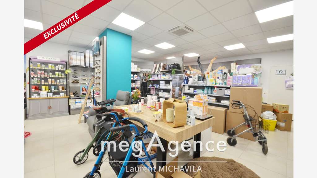 AV local commercial 103m² Valras-Plage axe pass.