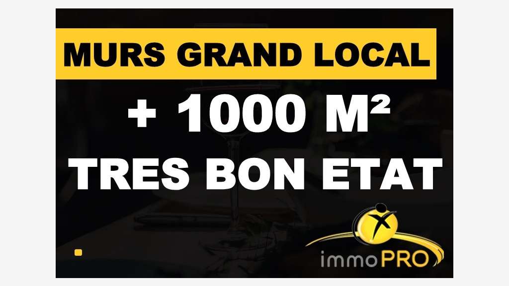 Vente bâtiment commercial 1000m² à Voiron