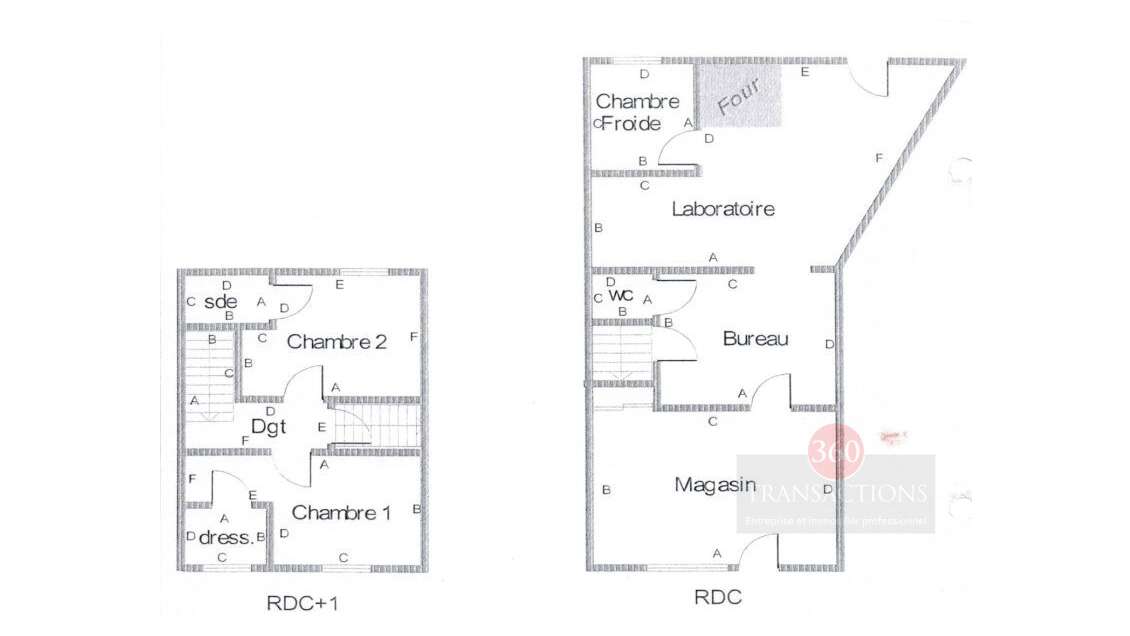 Cession boutique de pâtissier place du village 33