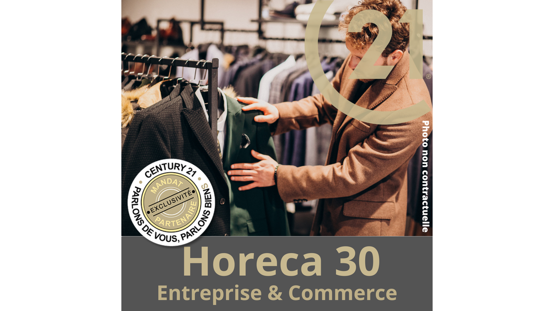 Vente boutique PAP sur avenue fréquentée Cavaillon