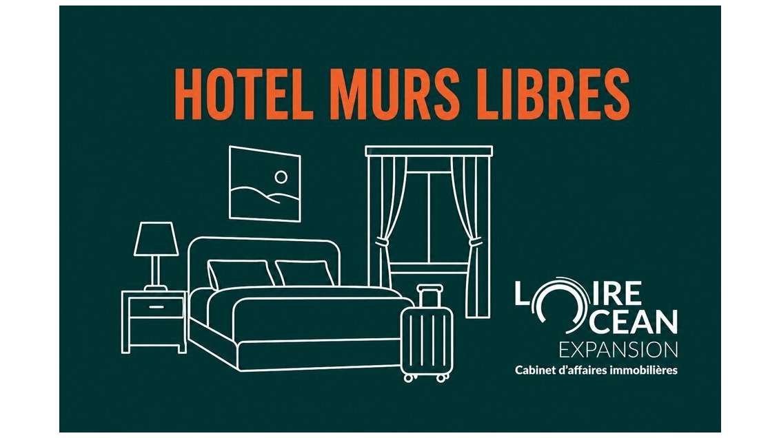 Immeuble hôtel 1100m² à vendre à Challans centre