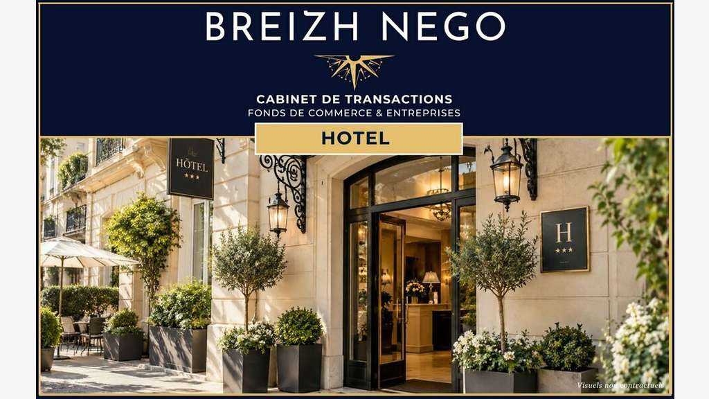 AV hôtel bureaux charme avec bar licence IV Vannes