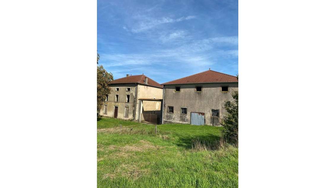 À vendre ancien corps de ferme du XVIIIe à Vittel