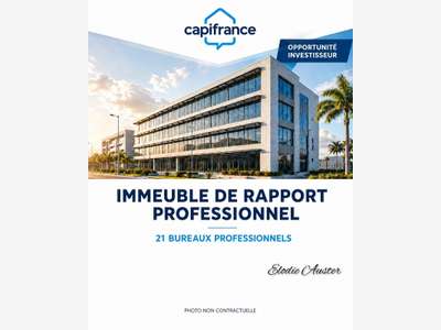 Immeuble professionnel de rapport de 18 bureaux