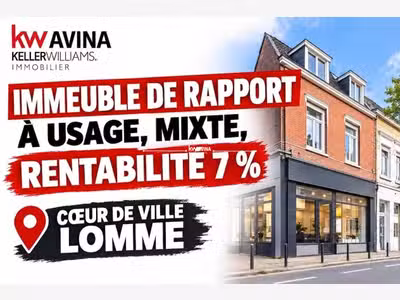 Immeuble de 140m² à vendre au centre de Lomme