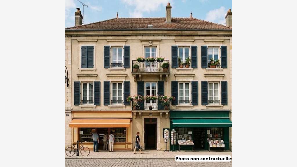 A vendre immeuble mixte en monopropriété à Lons Le