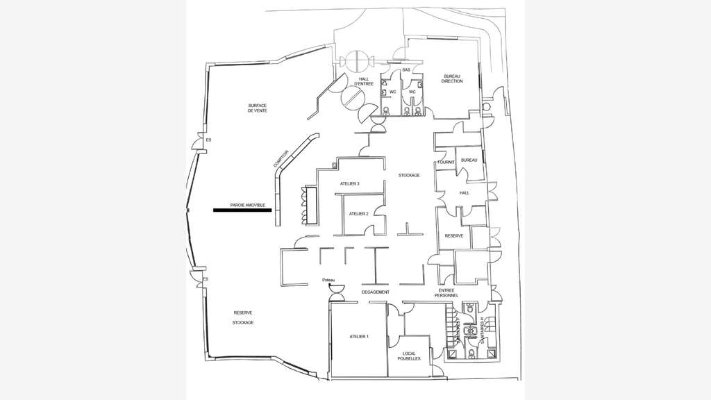 MURS COMMERCIAUX 680M2 à vendre PERIGNY (17) & 