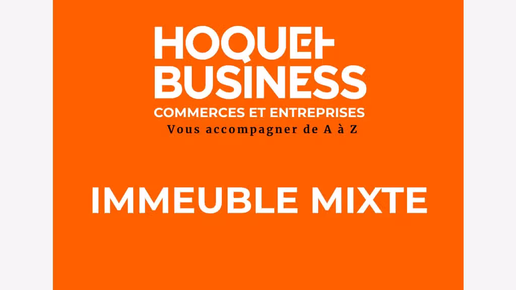 Immeuble mixte à vendre