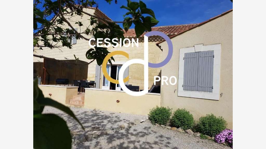 MAS DE 250 M² SUR 1 200 M² A CEDER AU SUD D
