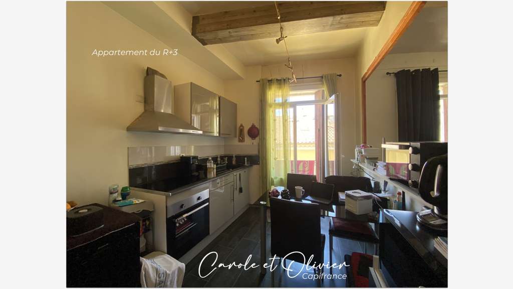 Immeuble de 4 log 143m² + garage à vendre Béziers