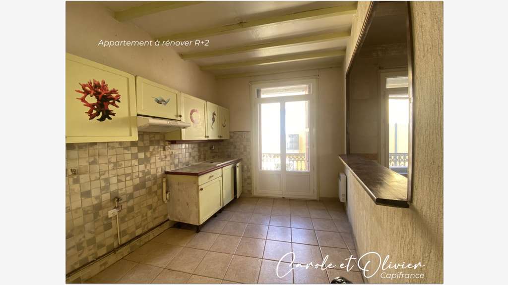 Immeuble de 4 log 143m² + garage à vendre Béziers