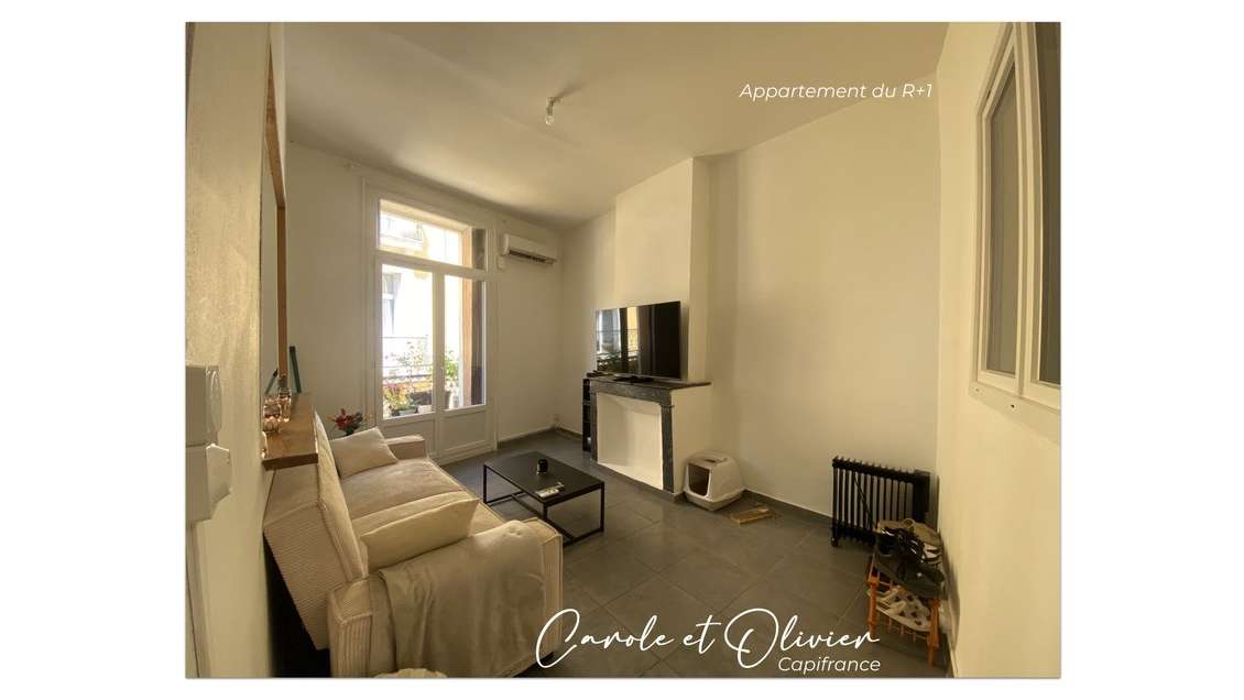 Immeuble de 4 logements + garage à vendre BEZIERS